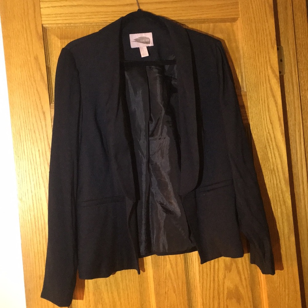 Forever 21 Blazer Black Medium